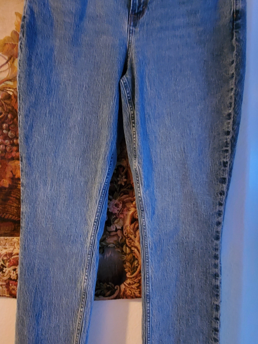 A&F Curve Love High Rise Jeans 30L Light Wash
